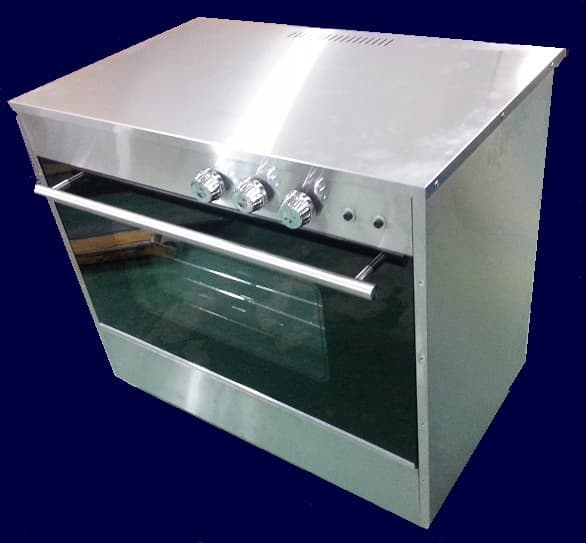 slide in gas oven